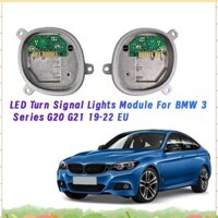 1 Cặp Đèn LED LED Ô Tô Mô Đun Cho 3 Series G20 G21 19-22 EU 63118737143 63118737144 Nguồn sáng trắng DRL