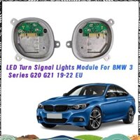 1 Cặp Đèn LED LED Ô Tô Mô Đun Cho 3 Series G20 G21 19-22 EU 63118737143 63118737144 Nguồn sáng trắng DRL hsihiipaiwi