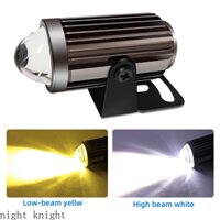 1 Cặp Đèn LED Mini Ánh Sáng Trắng/Vàng Dùng Cho Xe Hơi/Xe Máy