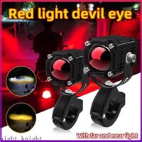 1 Cặp Đèn Led Mini Ánh Sáng Trắng/Vàng/Vàng Dùng Cho Xe Máy