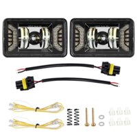 1 Cặp Đèn LED Sương Mù Cản Trước Ô Tô Có DRL + Đèn Bật Cho Xe Ford F150 2015-2020