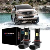 1 Cặp Đèn Sương Mù Ánh Sáng Trắng 12-32V Cho Xe Hơi Ford Everest 2003 to 2015
