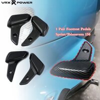 1 Cặp Gác Chân Sau Xe Máy Vespa Sprint Primavera 3v i-Get Bằng Nhựa