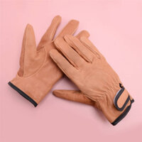 1 Cặp Găng Tay Hàn Da PU Chịu Nhiệt Lò Nướng BBQ Bảo Vệ Máy Hàn Găng Tay