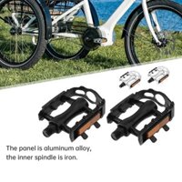 1 Cặp Giao Diện Hợp Kim Nhôm 9 / 16 inch Bàn Đạp Xe Đạp Chống Trơn Trượt Bàn Đạp Xe Đạp Thay Thế Cho Hầu Hết Xe Đạp / Xe Đạp Điện