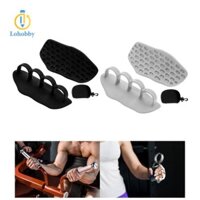 1 Cặp Kẹp Nâng Trọng Lượng Tập Gym Tay Cầm Di Động Nhẹ Barbell Thanh Miếng Lót Cho Kéo Lên Tập Gym Tập Thể Hình
