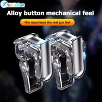 1 cặp kim loại GT01 Tay cầm chơi game khe nội bộ nhỏ gọn trò chơi điện thoại di động cần điều khiển kích hoạt nút bổ trợ ăn thịt gà