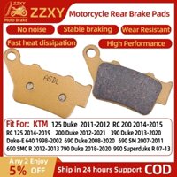 1 Cặp Má Phanh Sau Xe Máy Cho KTM RC 200 2014-2015 RC 125 2014-2019 200 Duke 2012-2021 390 Duke 2013-2020 Duke-E 640 1998-2002 690 Duke 2008-2020 125 Duke 11-21 BRake Pads