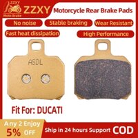 1 Cặp Má Phanh Sau Xe Máy Cho DUCATI 696Monster 08-14 749Dark 04-06 796Monster 10-13 821Hypermotard 13-16 821Monster 15-21 1199Panigale 12-14 1299Panigale 15-18 Má Phanh