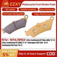 1 Cặp Má Phanh Trước Xe Máy Cho ROYAL ENFIELD Interceptor 650 Twin 18-21 Continental 650 Twin 18-21 535cc Continental GT (ABS) 17-21 535cc Continental GT 13-16 Má Phanh 、