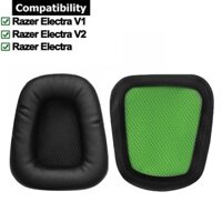 1 Cặp Miếng Đệm Tai Cho Razer Electra V2 V1 Tai Nghe Earpads Tai Nghe Earmuffs Tai Nghe