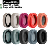 1 Cặp Miếng Đệm Tai Đệm Cho Sony MDR-100ABN WH-H900N Tai Nghe Earpads Tai Nghe Earmuffs Tai Nghe