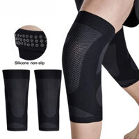 1 Cặp Nẹp Đầu Gối Mỏng Hỗ Trợ Co Giãn Nén Tay Đầu Gối Chân Viêm Khớp Chấn Thương Băng Tay
