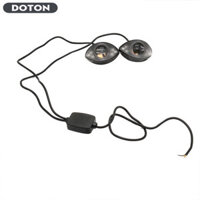 1 Cặp Nhôm Xe Máy Gương Biến Tín Hiệu Ma Lửa Đèn Lồng Sửa Đổi Phụ Kiện