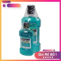 1 cặp Nước súc miệng Listerine Loại 750ml+250ml