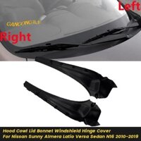 1 Cặp Phía Trước Góc Kính Chắn Gió Khăn Lau Cowl Bao Nối Dài Viền Cho Sentra Sunny 2010-2015 66895-1HM0A 66894-1HM0A