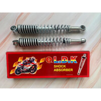 (1 cặp) Phuộc sau Wave Alpha( wave 100) - ty dầu 8li- hiệu LDK- tâm 33.5cm