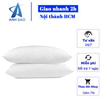 1 cặp ruột gối hơi cao cấp - Gòn bông nhân tạo an toàn sức khỏe, không chứa chất độc hại - Có khóa kéo dễ dàng thêm bớt gòn bên trong - Êm ái, mềm mịn - 40x60cm