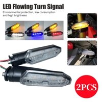 1 Cặp Sửa Đổi Xe Máy Thích Hợp Cho Xe Honda CB125R 150R CRF250L 1000 Đèn LED Trước / Sau Nước Chạy Tín Hiệu