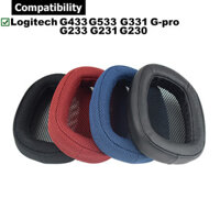 1 Cặp Tai Nghe Cho Logitech G433 G233 G-PRO G533 G230 G231 G331 Đệm Tai Nghe Bọt Biển Bịt Tai