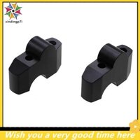 1 Cặp Tay Lái Xe Máy Nâng Gắn Kẹp Kim Loại Màu Đen Cho CMX1100 Rebel1100 CMX300 500 2017-2020
