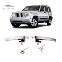 1 Cặp Tay Nắm Cửa Nội Thất 68033460Aa, 68033461Aa cho 2008-2012 Jeep Liberty Trước hoặc Sau