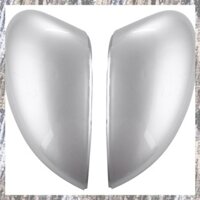 1 Cặp Trái / Phải Bạc Chiếu Hậu Bên Gương Thay Thế Nắp Nắp Dành Cho Xe Ford Cho Fiesta Mk7 2008 2009 2010 2011 2012 2013 2014 2015 2016 2017
