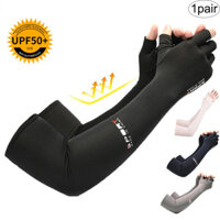 1 Cặp Unisex Cánh Tay Bảo Vệ Tay Áo Ấm Hơn Nam Nữ UV Chống Nắng Găng Tay Ẩn Hình Xăm Thể Thao Ngoài Trời Ống Cổ Tay Tay