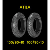 1 Cặp Vỏ Lốp Xe ATILA size 100/90-10 EUROMINA
