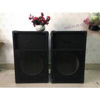1 Cặp Vỏ thùng Loa sân khấu bass 30 cm ( Tặng kèm họng kèn)