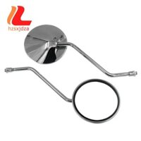 1 Cặp Xe Máy Xe Tay Ga Gương Đa Năng Xe Máy Gương Chiếu Hậu 8 Mm Tròn Hình Bầu Dục lồi Gương