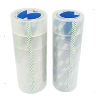 1 cây 6 cuộn băng dính trắng, 4.7F - 100yard