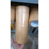 1 cây (6 cuộn) băng keo giấy nâu viết, băng keo da bò nhám, 48mm