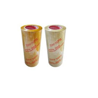 1 cây băng keo 6 cuộn/ băng keo trong/ đục 1,6kg 200Ya, băng keo dán hộp, thùng carton