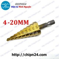 [1 CÂY] (DT1) Mũi khoan bậc 4-20mm (Mũi khoan mạch điện tử, Mũi khoan PCB)