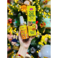 1 chai dầu xoa bóp dạng xịt thảo dược hương gừng 50ml thái lan