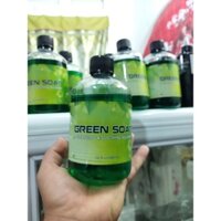 1 chai green soap vệ sinh xăm hình tạo bọt