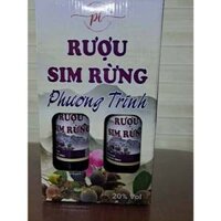 1 chai Rượu sim rừng Phương Trinh - Sản phẩm ocop 3 sao