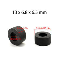1 Chiếc 13x6.8x6.5mm Cao Su Pinch Con Lăn Đai Bánh Xe Vòng Cho Băng Ghi Sàn Cassette Chuyển Động Đài Phát Thanh Âm Thanh Máy Nghe Nhạc Phụ Kiện