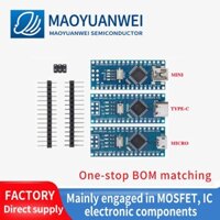 1 Chiếc 2014 nano V3.0 CH340 Phiên Bản Cải Tiến Atmega328P Ban Phát Triển TYPE-C / Giao Diện MICRO