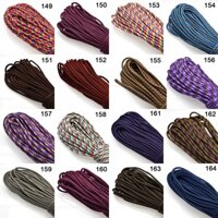 1 Chiếc 550 Paracord Dây Dù Dây Mil Spec Loại III 7 Dây Lõi 100 FT 108 Màu Sắc Cho Vòng Tay Paracord 149-168
