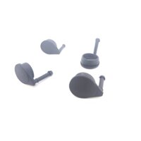 1 Chiếc 5D4 Mic Cao Su 5D Mark IV 5DIV Bao Cửa Cao Su Cho Canon Camera Phụ Kiện Phần