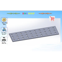 [1 Chiếc] Bản mã 30 lỗ 100x500 mm dày 5mm,thanh sắt lỗ Ø14,dùng lắp ghép,đế chân -Nội Thất BBG