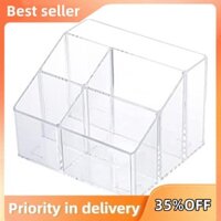 1 Chiếc Bút Trong Suốt Sắp Xếp Để Bàn Làm Việc, Nhựa Văn Phòng Cung Cấp Lưu Trữ Và Hộp Phụ Kiện Cho Bút Đánh Dấu, Văn Phòng Phẩm, Cốc Bút Chì B