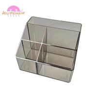 1 Chiếc Bút Trong Suốt Sắp Xếp Để Bàn Làm Việc, Nhựa Văn Phòng Cung Cấp Lưu Trữ Và Hộp Phụ Kiện Cho Bút Đánh Dấu, Văn Phòng Phẩm, Cốc Bút Chì A