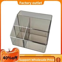 1 Chiếc Bút Trong Suốt Sắp Xếp Để Bàn Làm Việc, Nhựa Văn Phòng Cung Cấp Lưu Trữ Và Hộp Phụ Kiện Cho Bút Đánh Dấu, Văn Phòng Phẩm, Cốc Bút Chì A