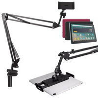 1 Chiếc Có Thể Gập Lại Micro Mở Rộng Chân Đế Có Thể Điều Chỉnh Treo Boom Kéo Cantilever Giá Đỡ Bàn Kẹp