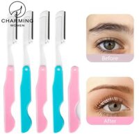 1 Chiếc Dao Cạo Tỉa An Toàn Chuyên Nghiệp Lưỡi Cạo Định Hình Lông Mày Dao Cạo Tẩy Lông Mặt Dụng Cụ Làm Đẹp Trang Điểm