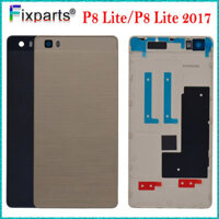 1 Chiếc Được Kiểm Tra Huawei P8 lite Lưng Pin Cửa Sau P9 lite 2017 Vỏ P8lite Thay Thế Huawei P8 lite 2017 Ốp điện thoại