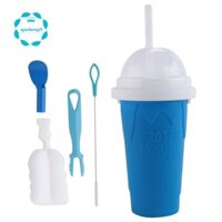 1 Chiếc Freeze Magic Slushy Cup Slushie Maker Cup là những thứ thú vị có nắp và ống hút,
